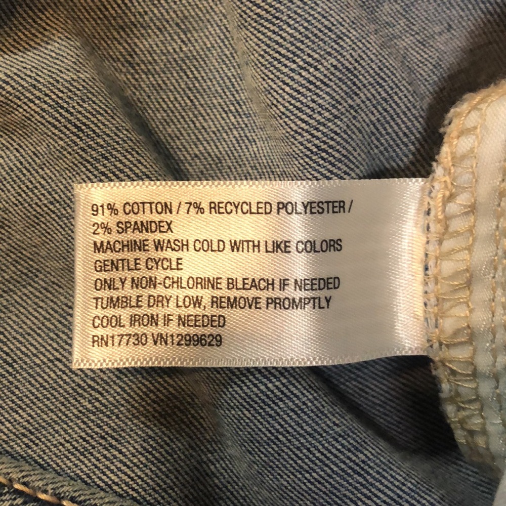 AVA & VIV Mid Rise Skinny Raw Hem Factory Distressed Plus Size Jeans  | NWT - Picture 10 of 10